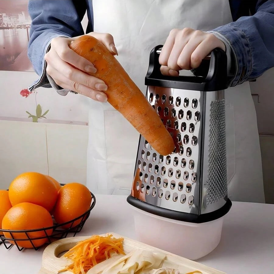 4-Sided Multifunctional Vegetable Planer Carrot Potato Vegetable Cutter